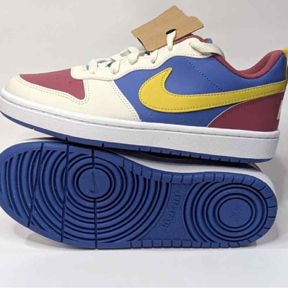 Nike Court Borough Low Recraft (GS) Sweet Beet Sneakers Size 5.5y